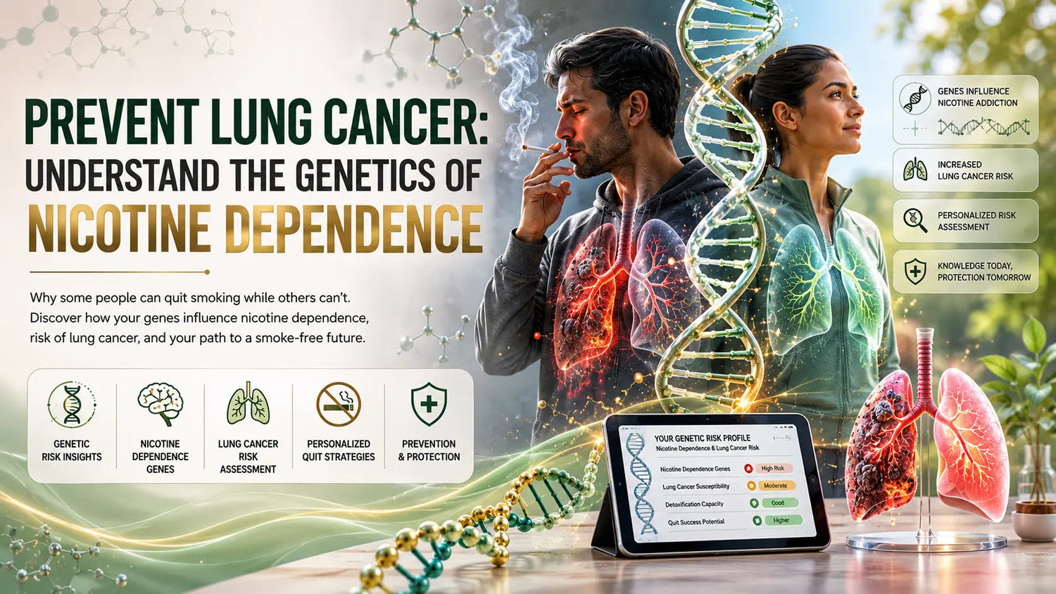 Prevent Lung Cancer: Understand the Genetics of Nicotine Dependence - Mapmygenome