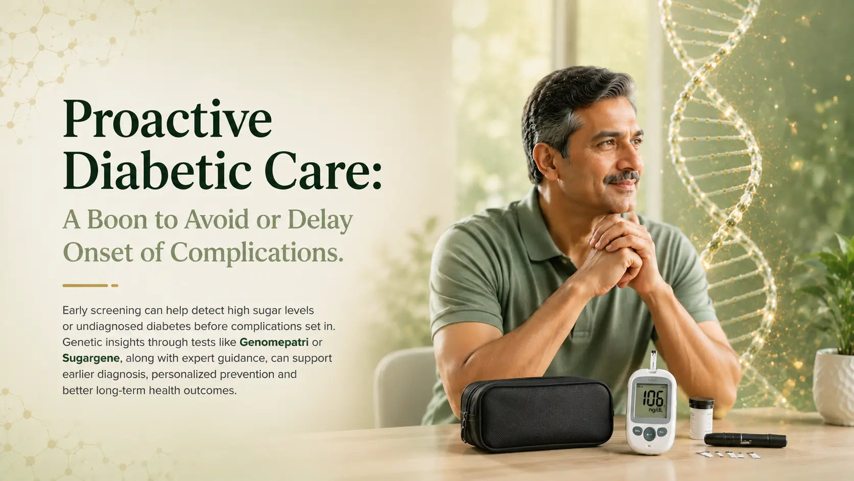 Proactive Diabetic Care: A Boon to Avoid or Delay Onset of Complications. - Mapmygenome