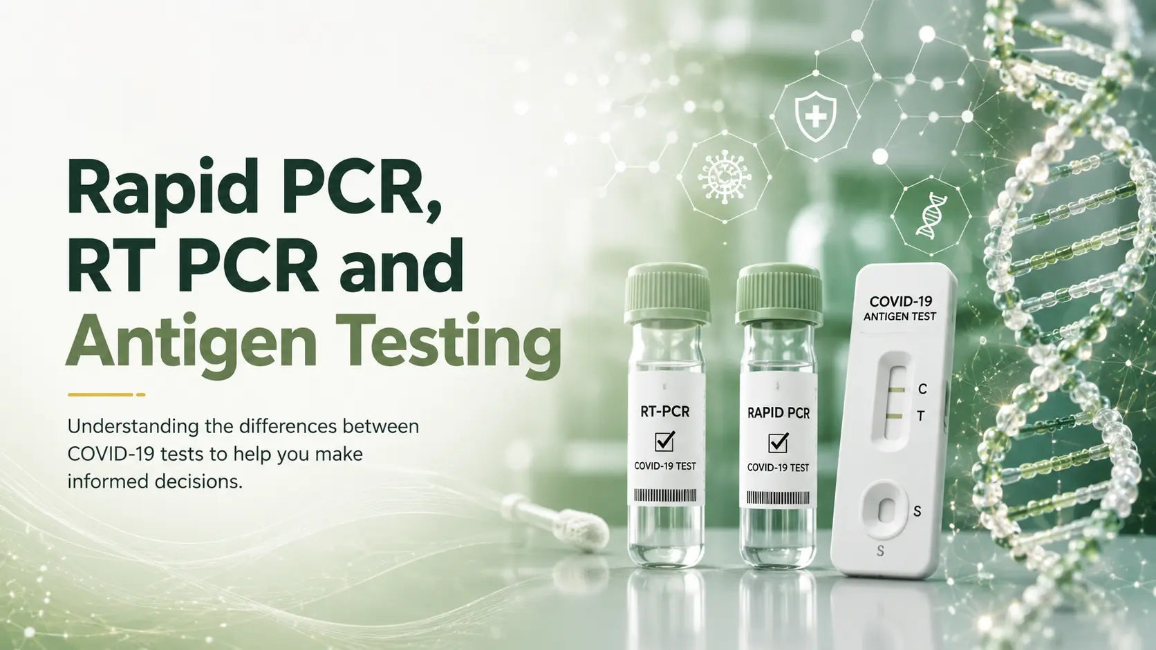 Rapid PCR, RT PCR and Antigen Testing - Mapmygenome