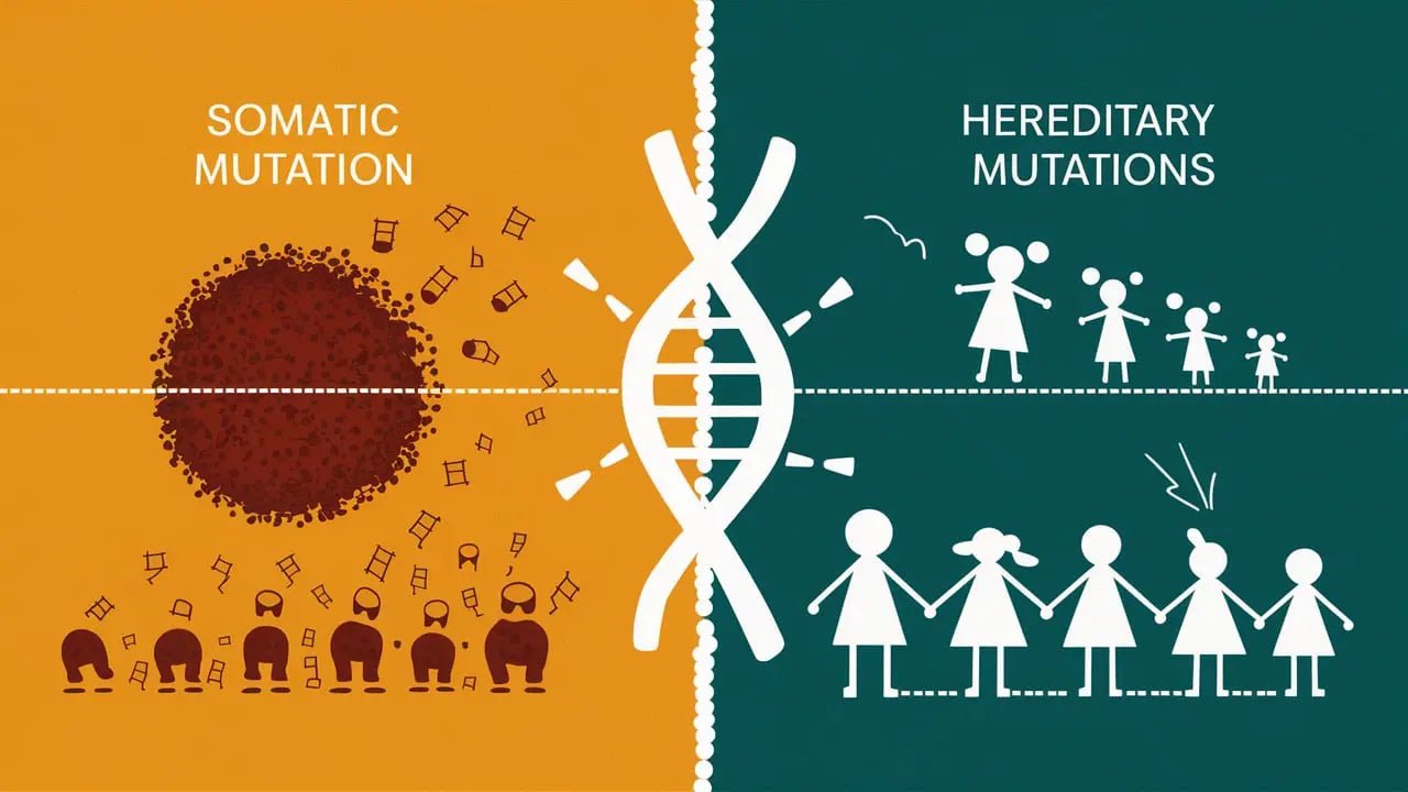 Somatic vs. Hereditary Mutations: What's the Difference, and Why Should You Care? - Mapmygenome