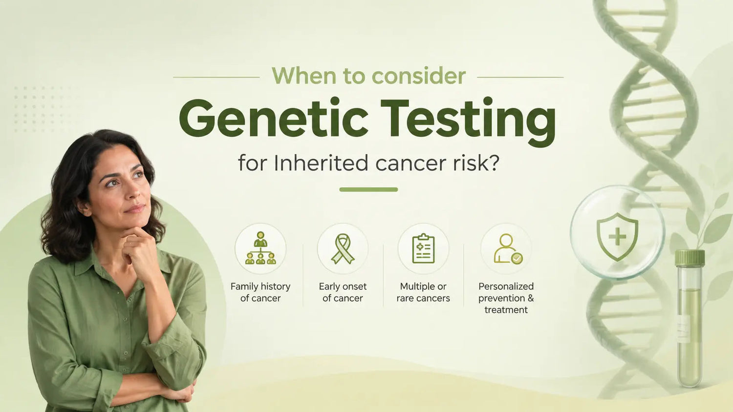 When to consider Genetic Testing for Inherited cancer risk? - Mapmygenome