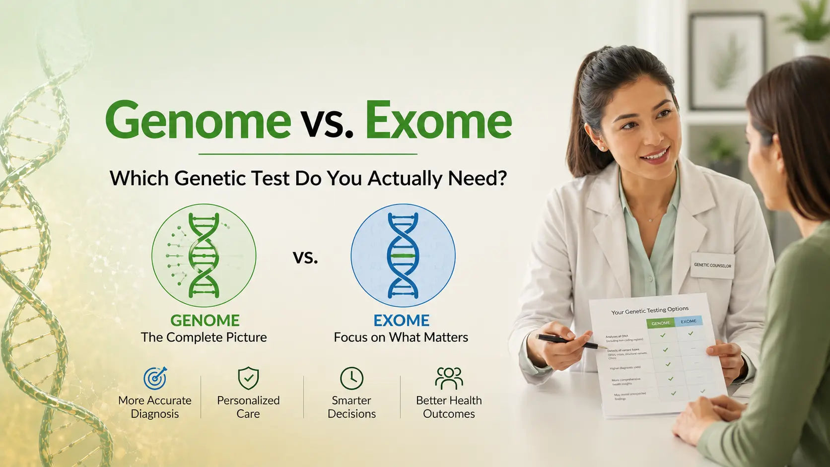 Whole Genome vs. Whole Exome Sequencing: Which One Should You Choose? - Mapmygenome