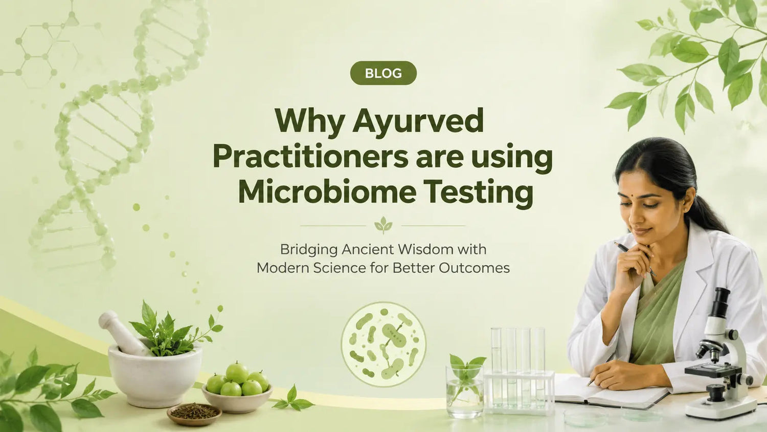 Why Ayurved Practitioners are using Microbiome Testing - Mapmygenome