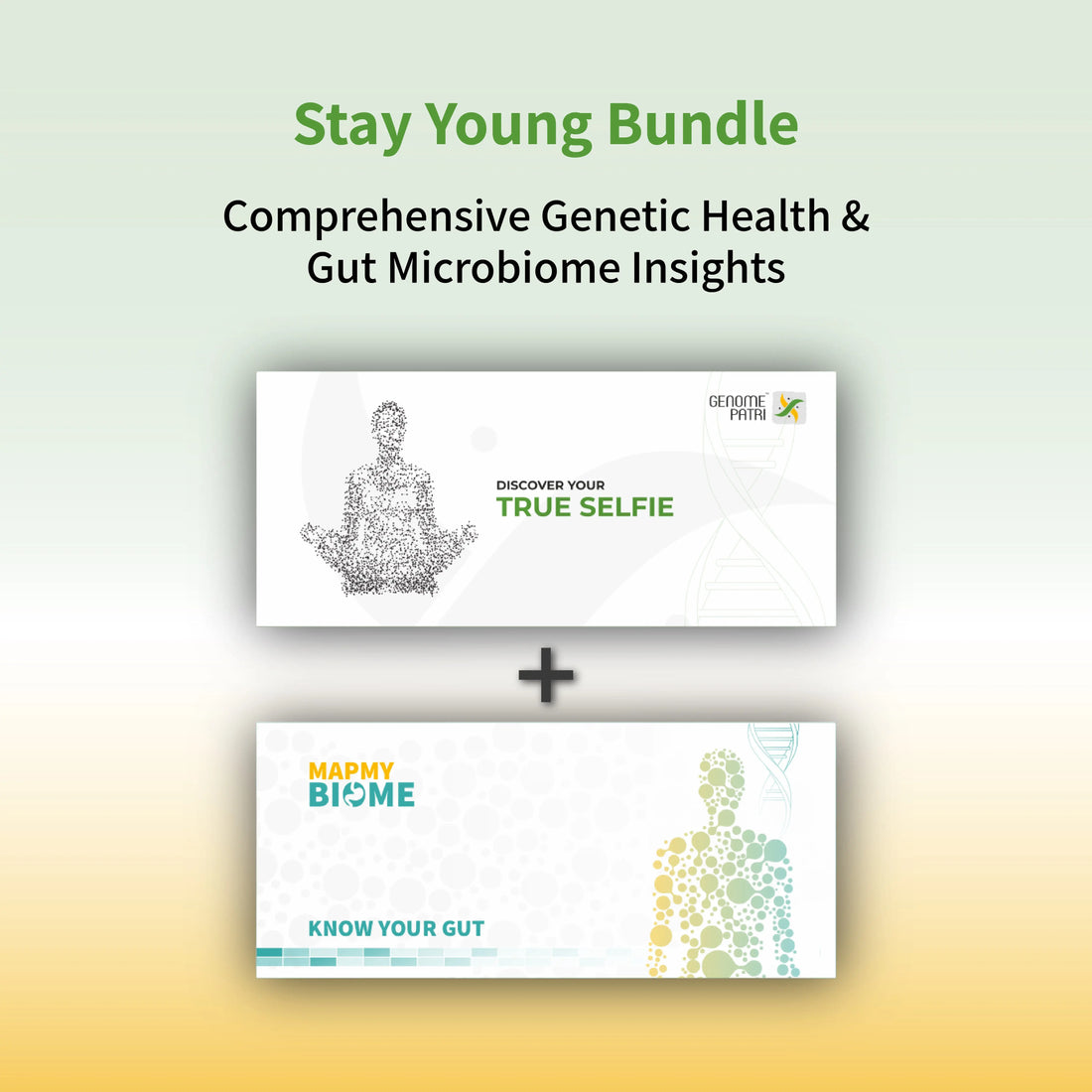 Stay Young - Genomepatri and Microbiome Bundle Mapmygenome