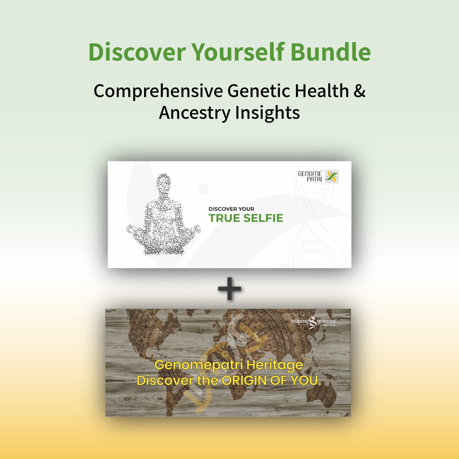 Discover Yourself-Genomepatri + Genomepatri Heritage