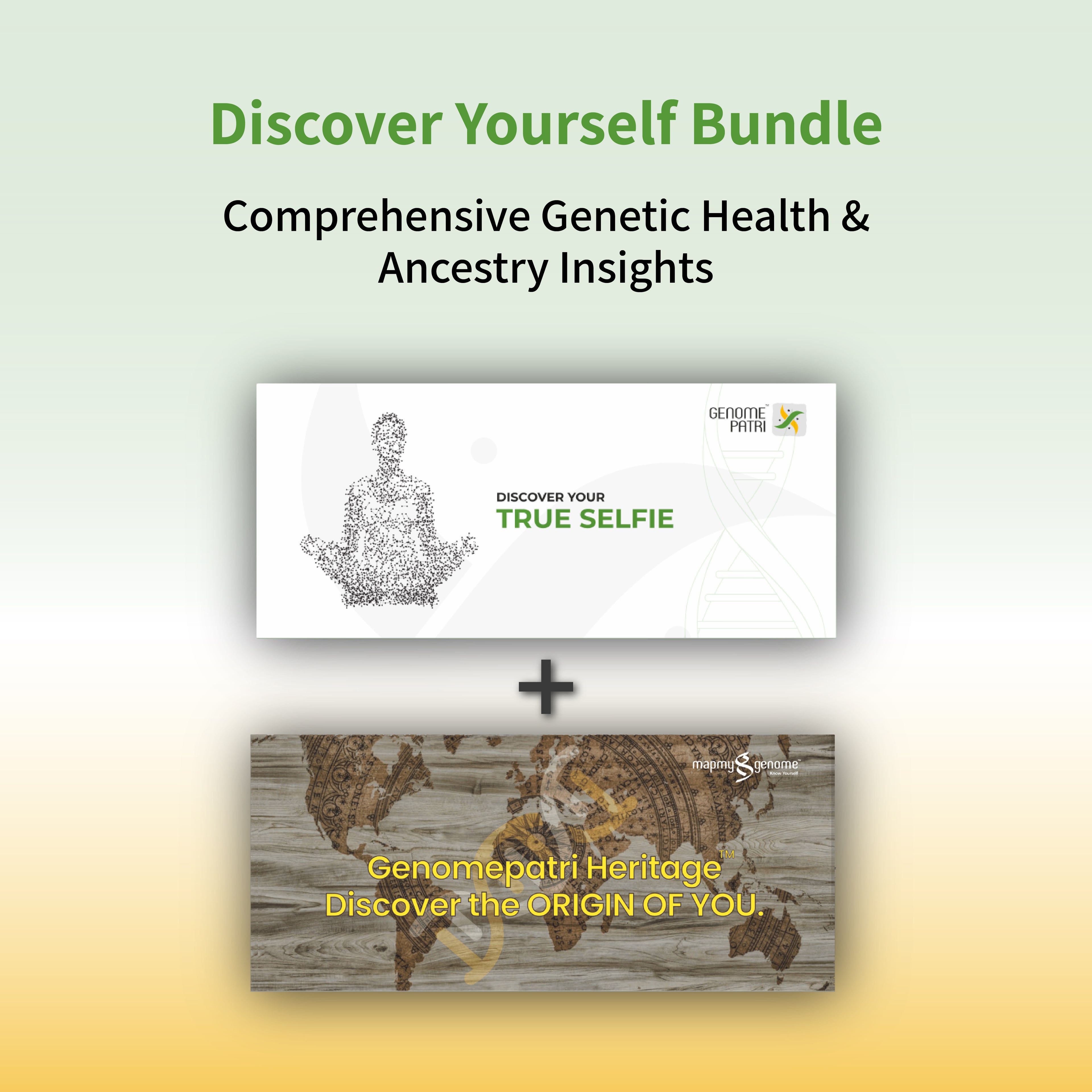 Discover Yourself-Genomepatri + Genomepatri Heritage