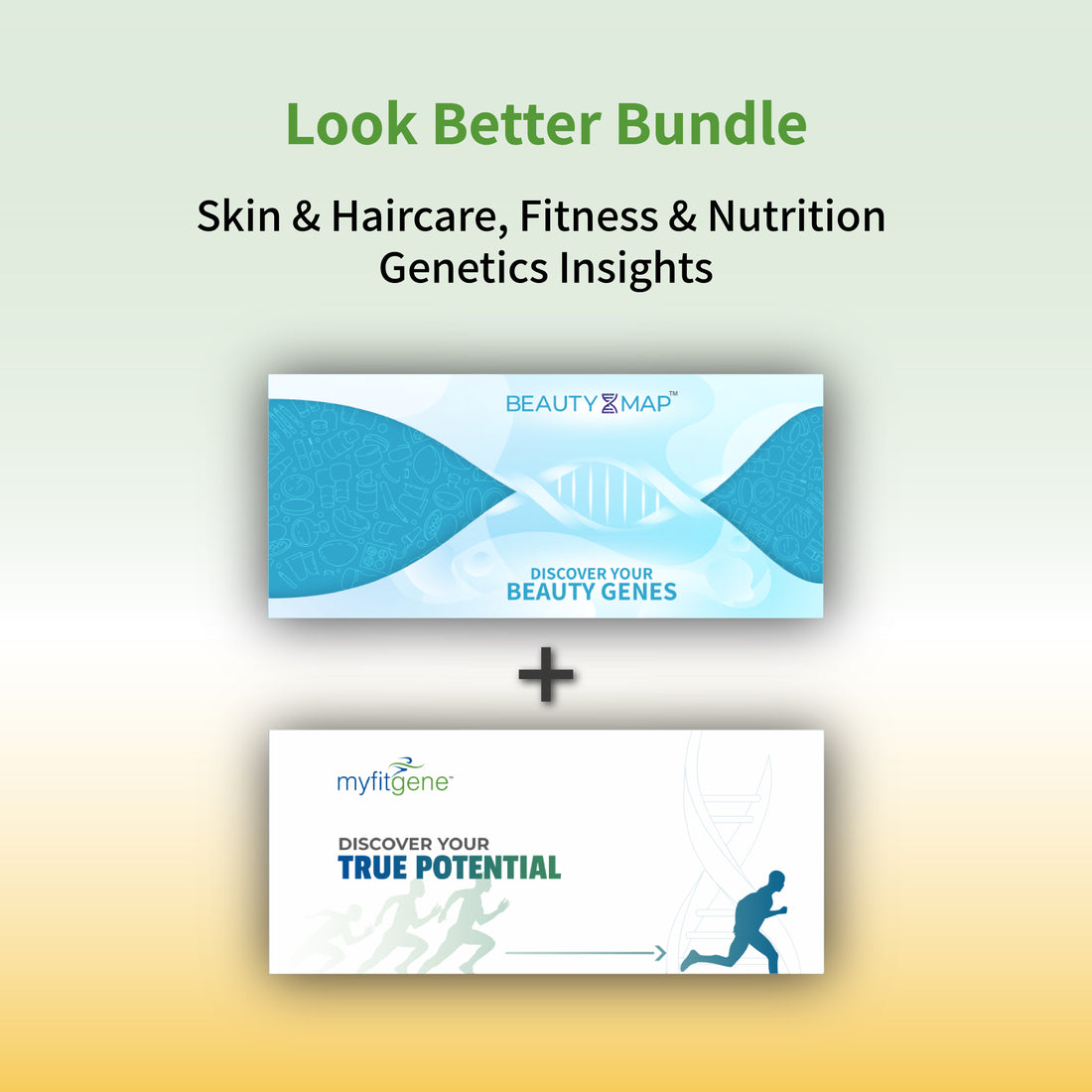 बेहतर दिखें- ब्यूटीमैप और मायफिटजीन बंडल