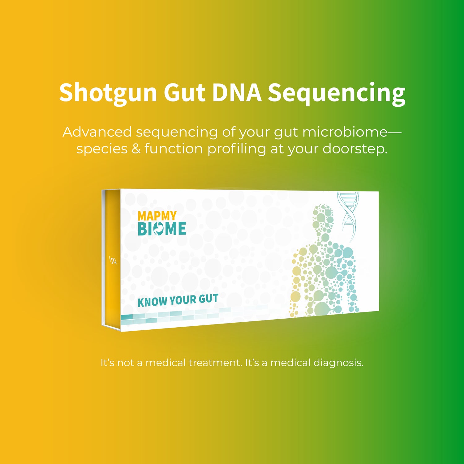 Mapmybiome-At Home metagenomic shotgun sequencing gut microbiome test