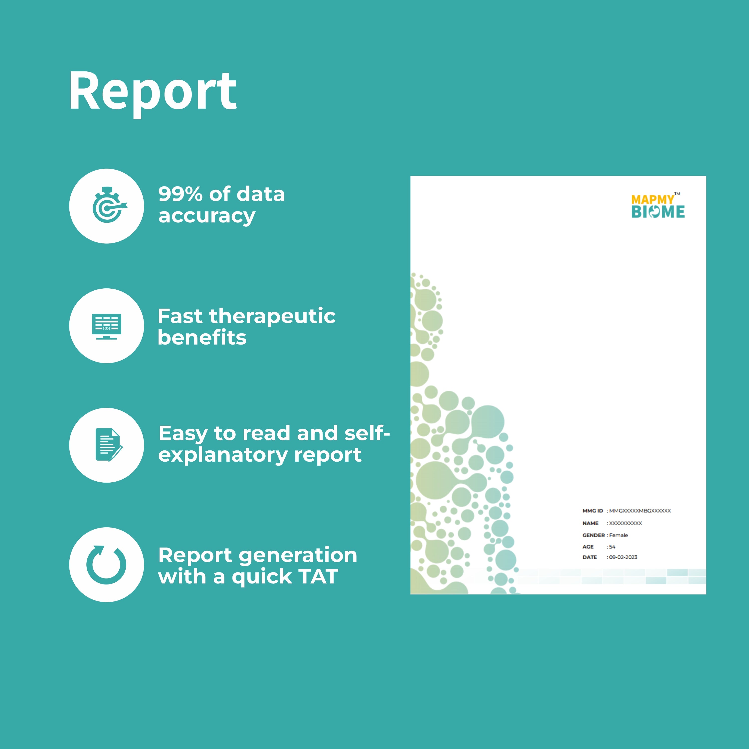 MapmyBiome - At-home 16s rRNA Gut Microbiome Test