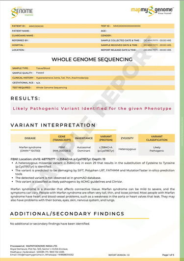 Whole Genome Sequencing India — 100% DNA Decoded — Mapmygenome